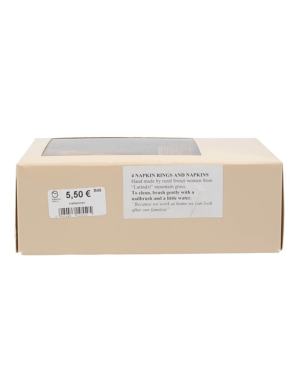 Käsintehdyt servetit, 4 kpl - Muut astiat - 10105413617 - 1