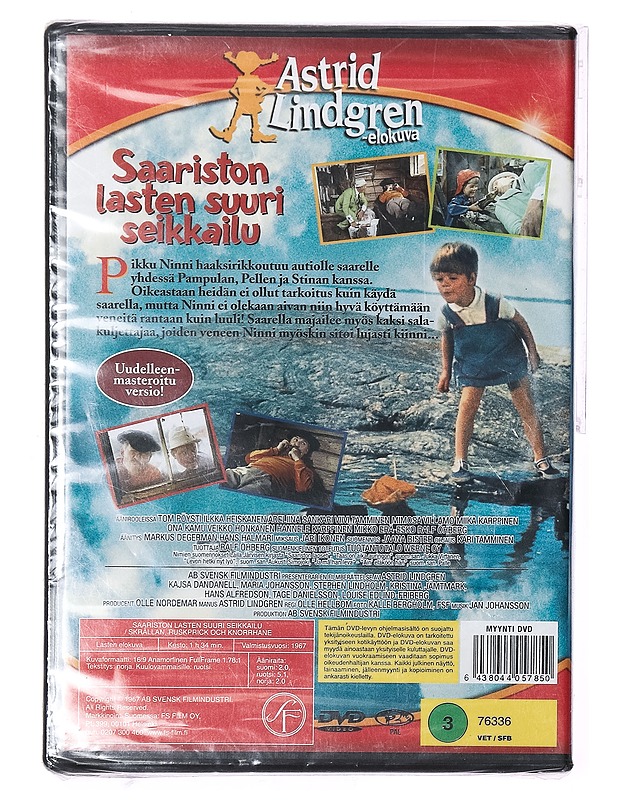 Saariston Lasten Suuri Seikkailu - DVD - DVD-elokuvat - 10105413640 - 1