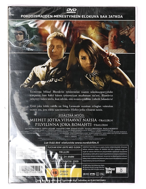 Tyttö joka leikki tulella - DVD - DVD-elokuvat - 10105413651 - 1