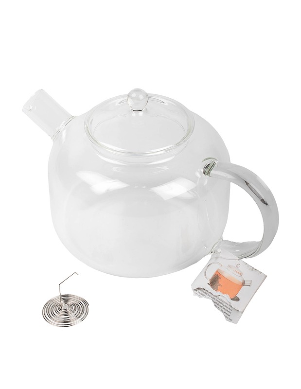 Lasinen teekannu - Tarjoiluastiat - 10105413666 - 0