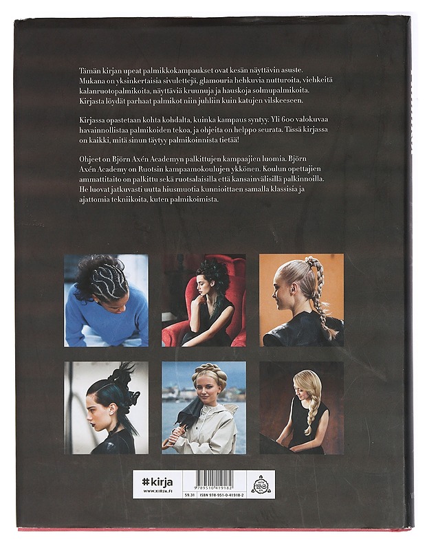 Palmikot : upeimmat kampaukset arkeen ja juhlaan - Hägelstam, Peter - Kirja lahjaksi - 10105413724 - 1