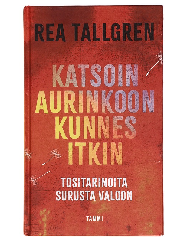 Katsoin aurinkoon kunnes itkin : tositarinoita surusta valoon - Rea Tallgren - Elämäkerrat ja muistelmat - 10105413733 - 0