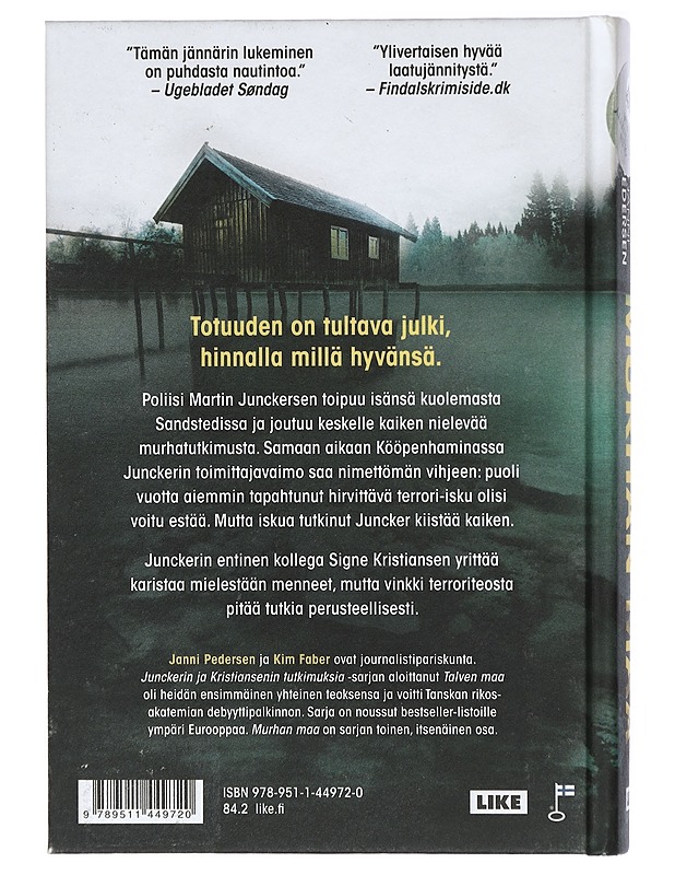 Murhan maa - Faber, Kim, Pedersen, Janni - Jännitys ja dekkarit - 10105413736 - 1