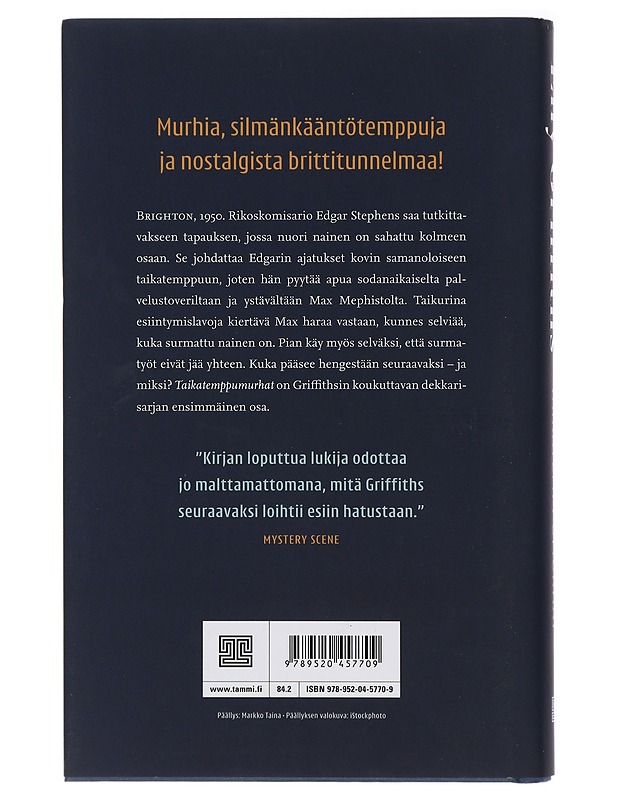 Taikatemppumurhat - Griffiths, Elly - Jännitys ja dekkarit - 10105413757 - 1