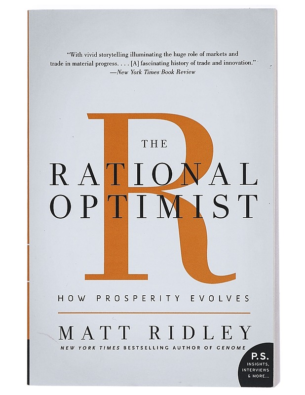 The rational optimist: How prosperity evolves - Matt Ridley - Tietokirjat ja oppaat - 10105413776 - 0