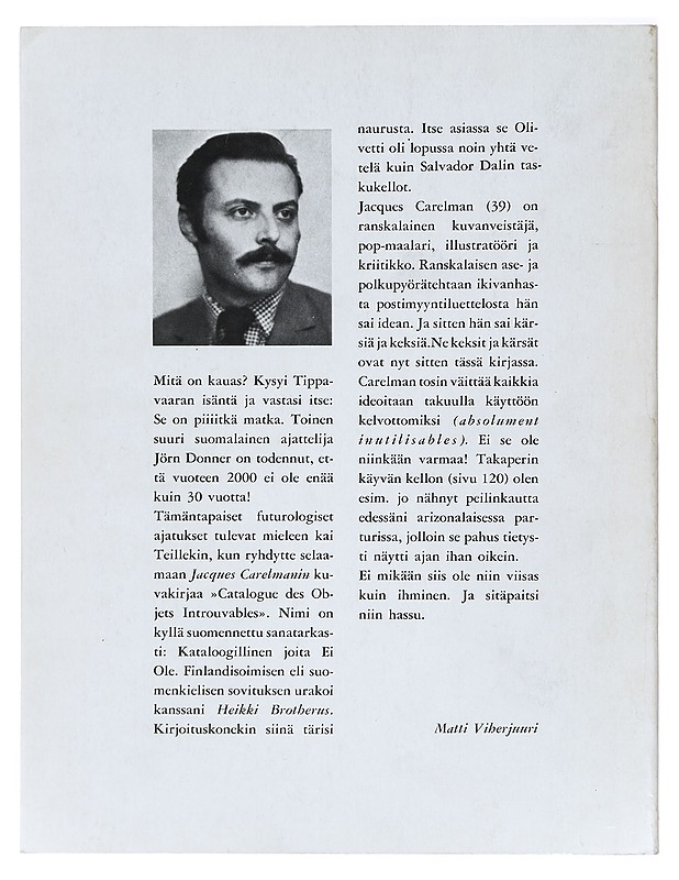 KATALOOGILLINEN JOITA EI OLE - Tietokirjat ja oppaat - 10105413794 - 1