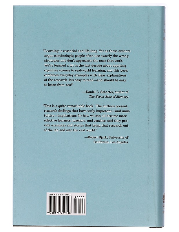 Make it stick : the science of successful learning - Brown, Peter C. - Tietokirjat ja oppaat - 10105413804 - 1