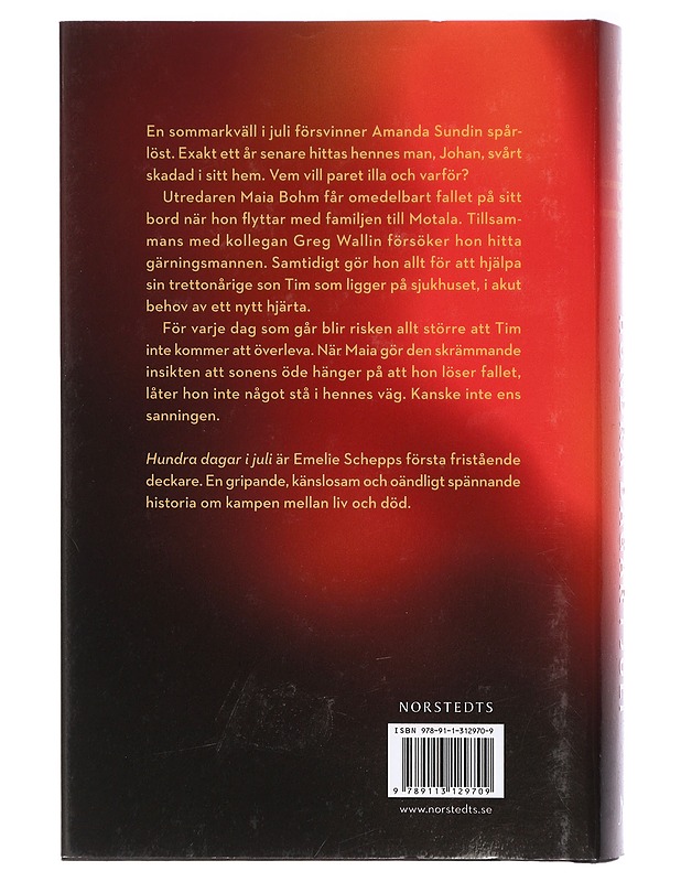 Hundra dagar i juli - Emelie Schepp - Jännitys ja dekkarit - 10105413808 - 1