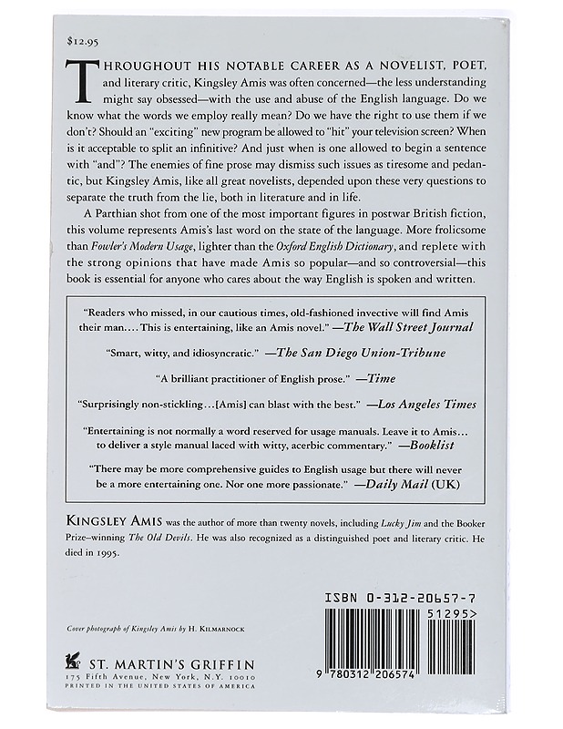The King's English : A Guide to Modern Usage - Amis, Kingsley - Tietokirjat ja oppaat - 10105413843 - 1