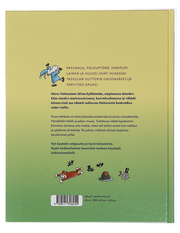 Herra Hakkarainen kyläilee: etsi ja löydä - Kunnas, Mauri - Lastenkirjat - 10105413848 - 1