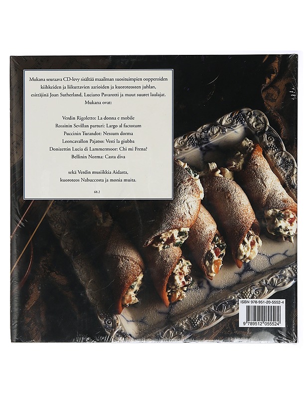 Makuja & musiikkia Italiasta : rakastettuja aarioita, ihania ruokia - Carluccio, Antonio - Ruokakirjat - 10105413856 - 1