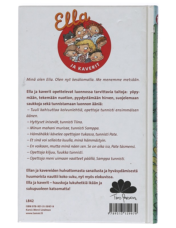 Ella ja kaverit menevät metsään - Timo Parvela - Lastenkirjat - 10105413877 - 1