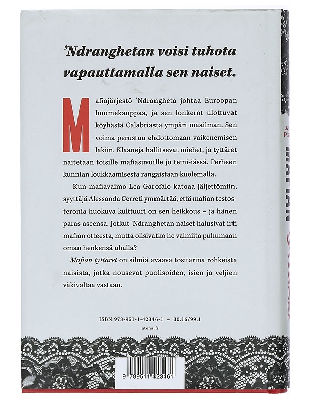 Mafian tyttäret : naiset, jotka vastustivat maailman pahinta rikollisjärjestöä - Perry, Alex - Elämäkerrat ja muistelmat - 10105413882 - 1