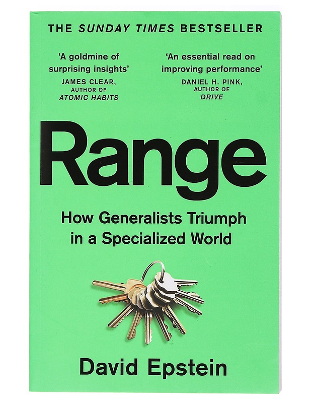 Range : how generalists triumph in a specialized world - David Epstein - Tietokirjat ja oppaat - 10105413886 - 0