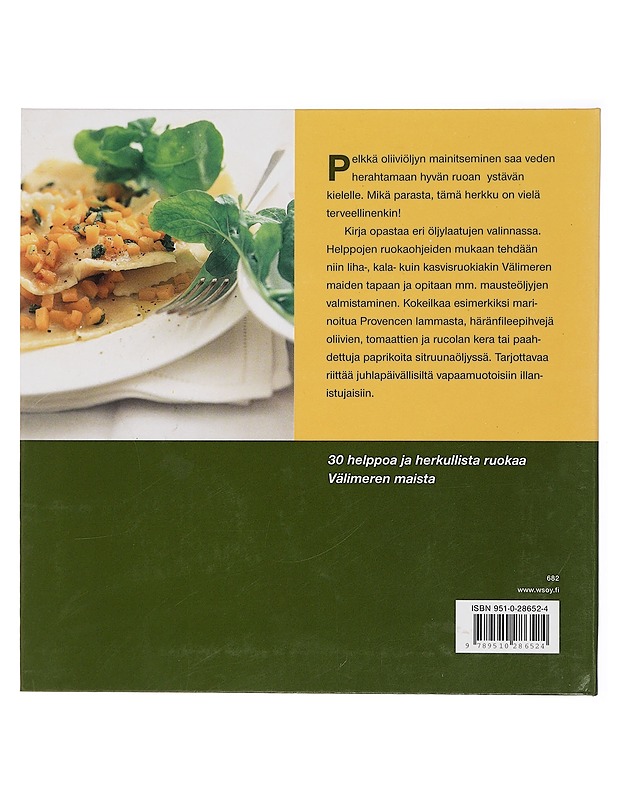 Makua oliiviöljystä - Gordon-Smith, Clare - Ruokakirjat - 10105413900 - 1