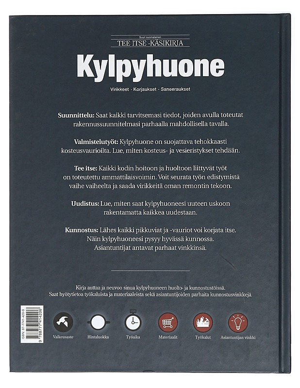 Suuri suomalainen Tee itse -käsikirja: Kylpyhuone - Boesgaard, Stig - Puutarha- ja remontointikirjat - 10105413907 - 1