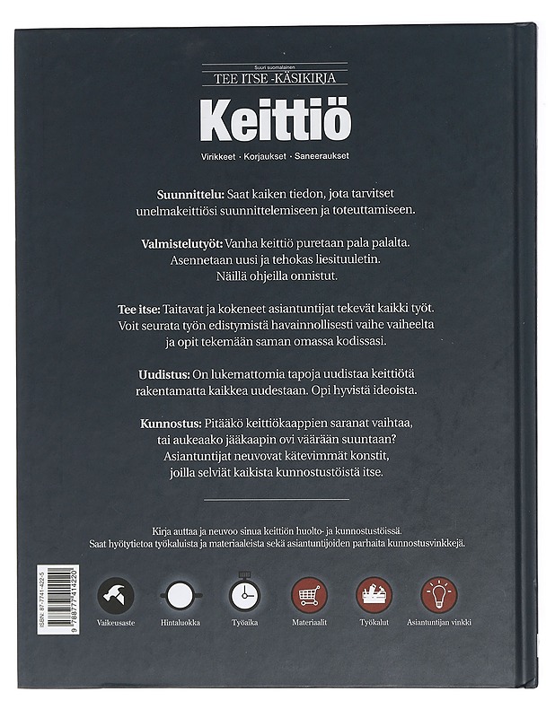 Suuri suomalainen Tee itse -käsikirja: Keittiö - Boesgaard, Stig - Puutarha- ja remontointikirjat - 10105413908 - 1