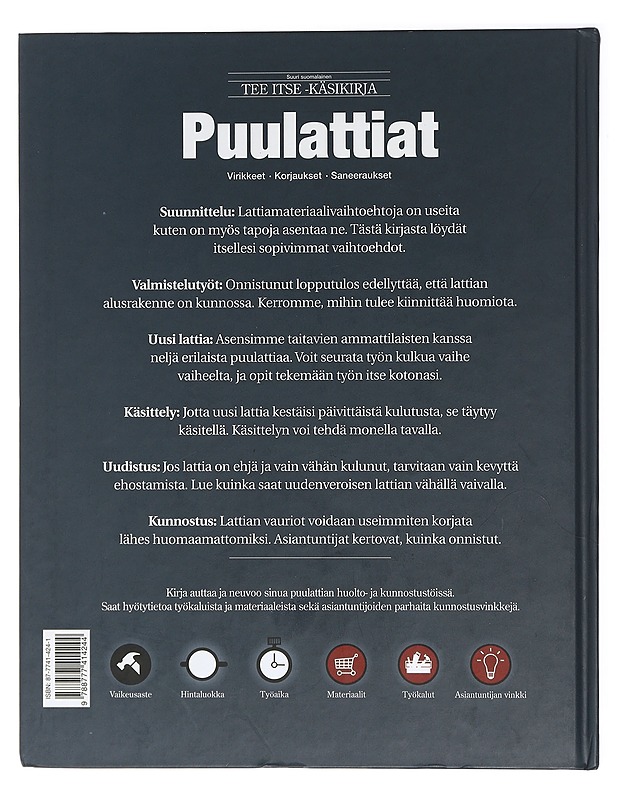 Suuri suomalainen Tee itse -käsikirja: Puulattiat - Boesgaard, Stig - Puutarha- ja remontointikirjat - 10105413916 - 1