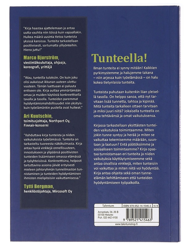 Tunteella! : voimaa tekemiseen - Jarkko Rantanen - Tietokirjat ja oppaat - 10105413920 - 1