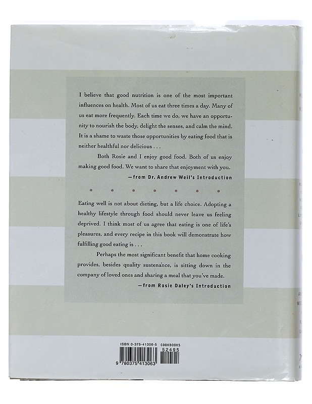 The Healthy Kitchen - Andrew Weil & Rosie Daley - Ruokakirjat - 10105413922 - 1