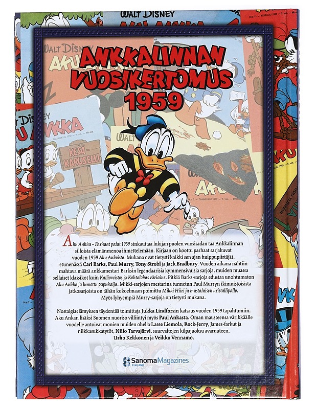 Aku Ankan Parhaat Palat 1959 - Jukka Lindfors, Disney - Sarjakuvat - 10105413924 - 1