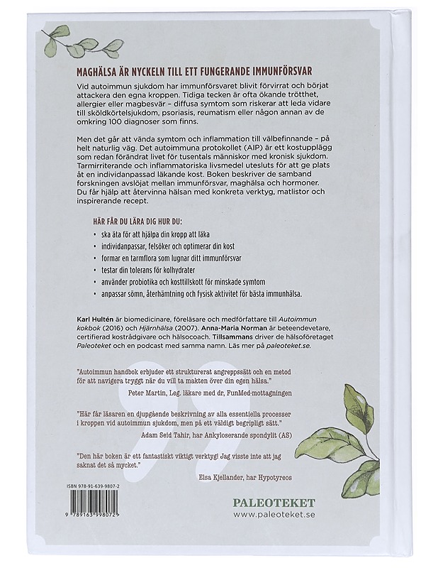 Autoimmun handbok - Hultén, Karl - Tietokirjat ja oppaat - 10105413932 - 1