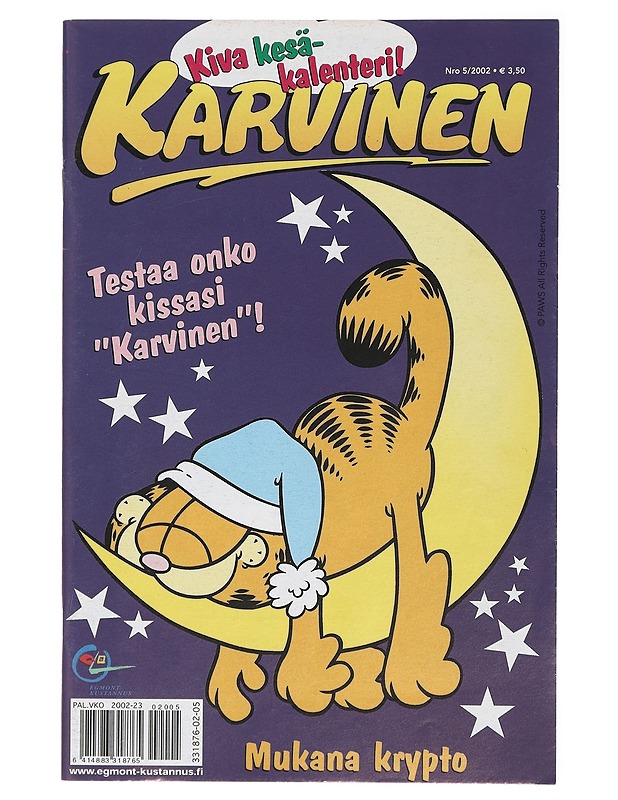 Karvinen Nro 5/2002 - Sarjakuvat - 10105413951 - 0