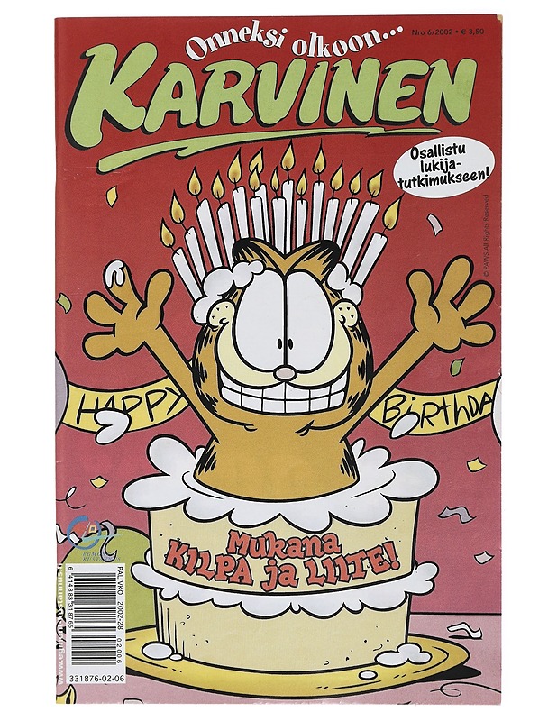Karvinen Nro 6/2002 - Sarjakuvat - 10105413953 - 0