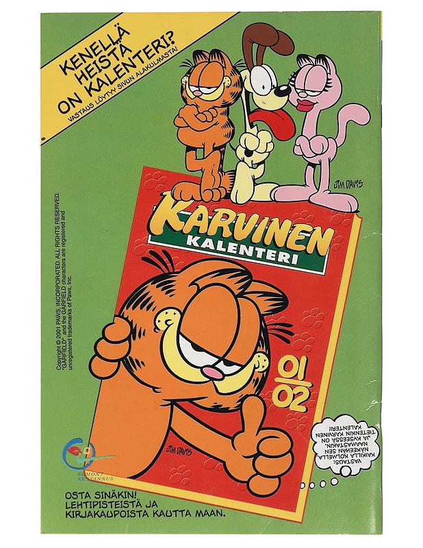 Karvinen kesäspesiaali 2001 - Sarjakuvat - 10105413955 - 1