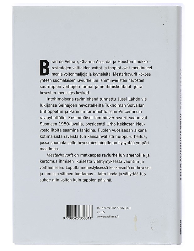 Mestariravurit : lämminveristen ravurien tarinat - Jussi Lähde - Harrastekirjat - 10105413970 - 1