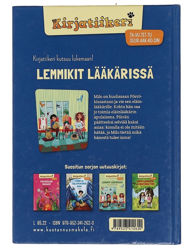 Lemmikit lääkärissä - Heger, Ann-Katrin - Lastenkirjat - 10105413979 - 1
