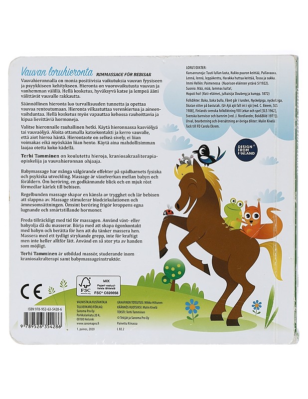 Tuuti lullan lasta : vauvan loruhieronta - Tamminen, Terhi - Tietokirjat ja oppaat - 10105413999 - 1