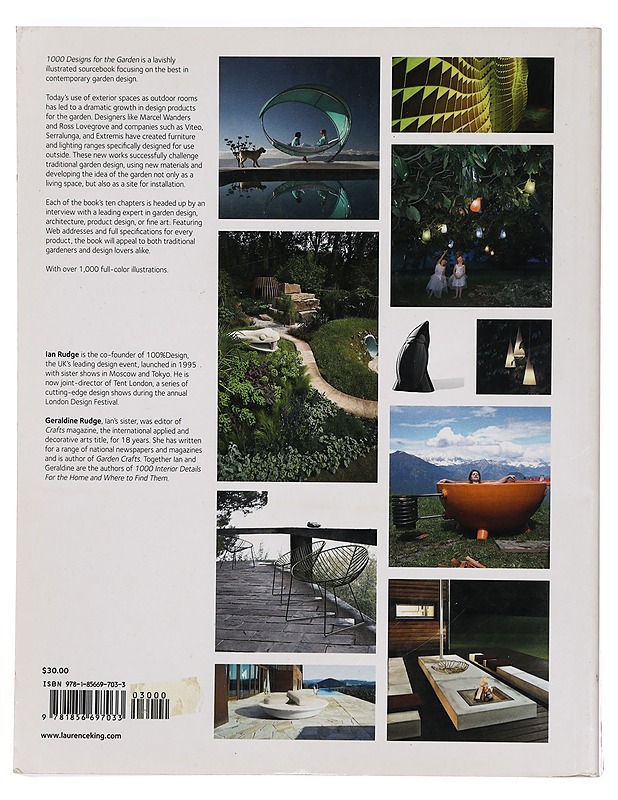 1000 designs for the garden and where to find them - Rudge, Ian - Tietokirjat ja oppaat - 10105414015 - 1