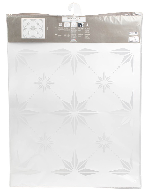 POCHOIR sapluuna, 70x60 cm - Askartelu - 10105414037 - 1