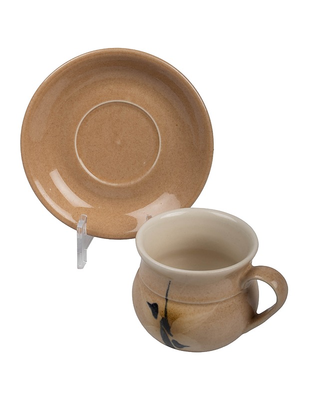 Teekuppi + aluslautanen - Lautaset ja kulhot - 10105414067 - 1