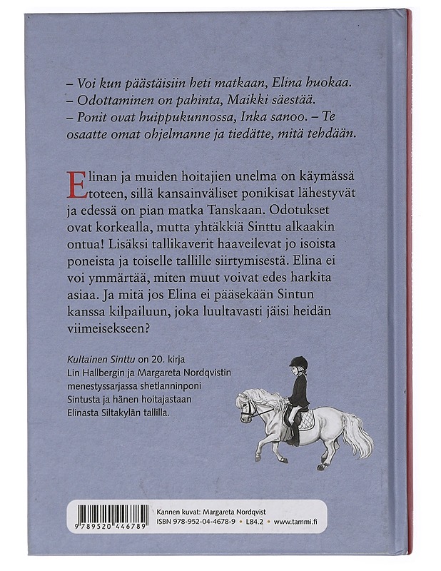 Kultainen Sinttu - Hallberg, Lin - Lastenkirjat - 10105414086 - 1