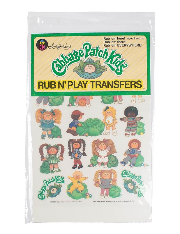 COLORFORMS Cabbage Patch Kids siirtokuva-arkki - Askartelu - 10105414098 - 0