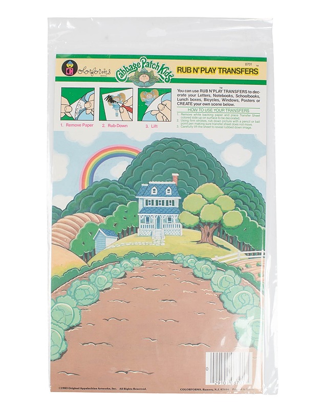 COLORFORMS Cabbage Patch Kids siirtokuva-arkki - Askartelu - 10105414098 - 1