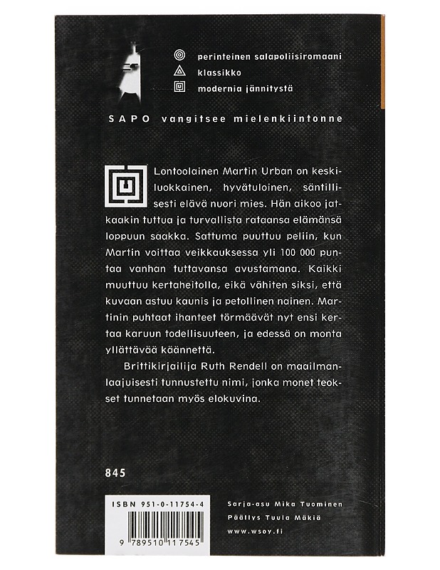 Rukoile, sinä viaton - Rendell, Ruth - Romaanit ja novellit - 10105414109 - 1