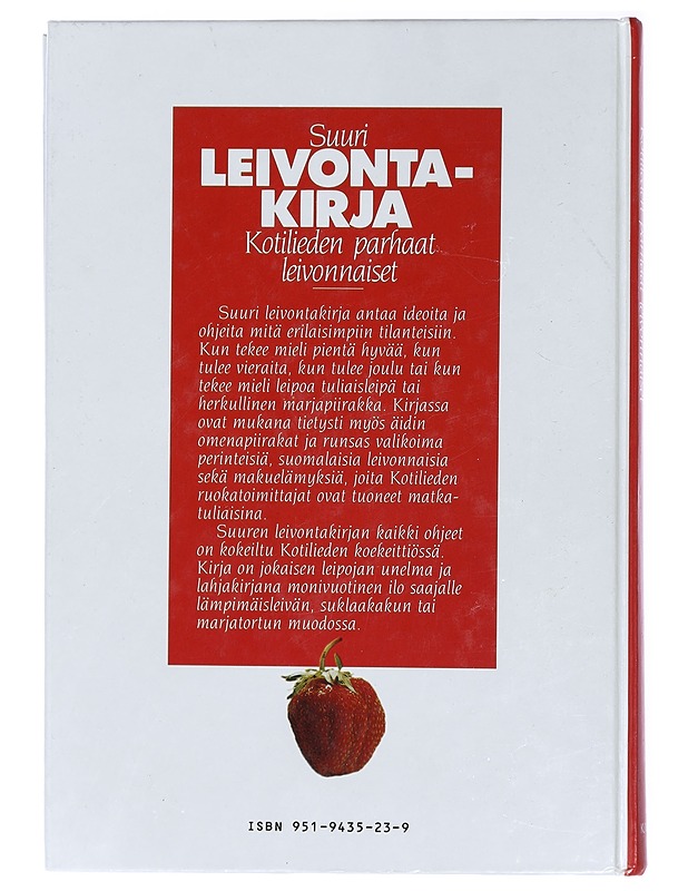Suuri leivontakirja : Kotilieden parhaat leivonnaiset - Mäkinen, Raili - Ruokakirjat - 10105414119 - 1
