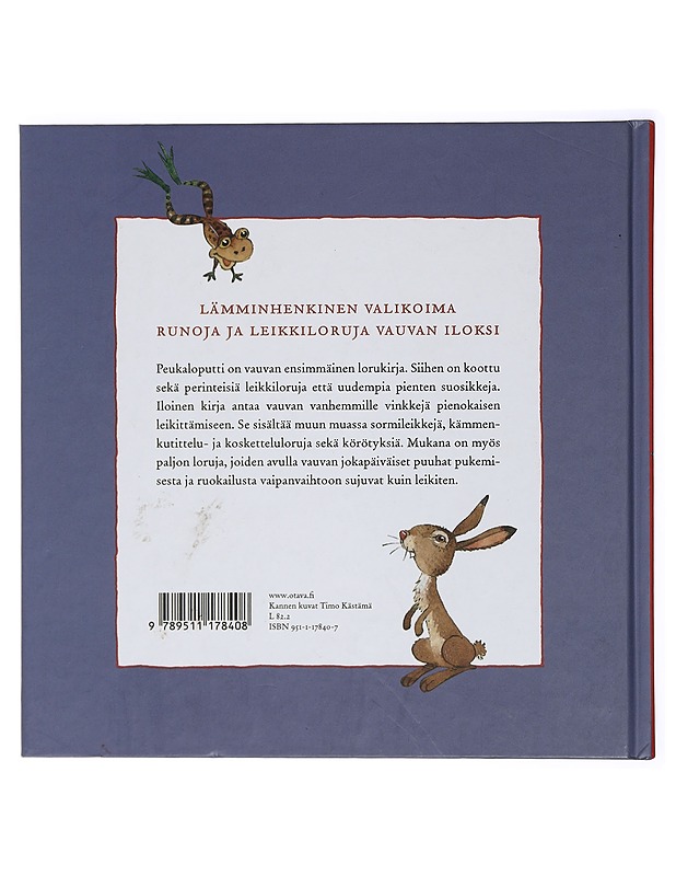 Peukaloputti : meidän vauvan lorut - Kauppila, Katriina - Lastenkirjat - 10105414121 - 1