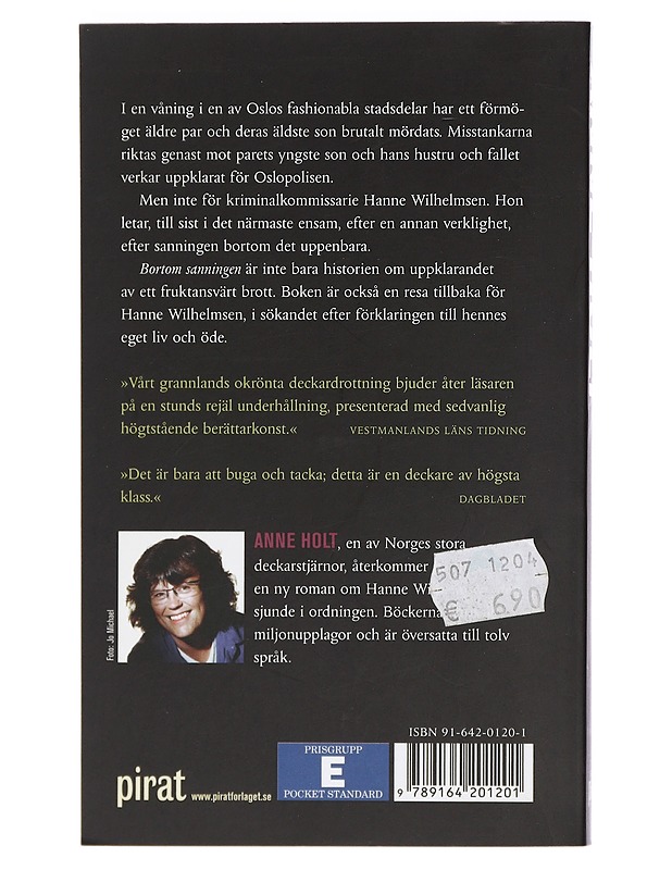 Bortom sanningen - Holt, Anne - Romaanit ja novellit - 10105414124 - 1