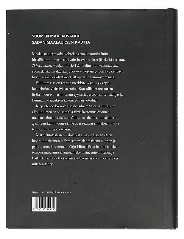 Taiteen helmet : sata suomalaista maalausta - Hämäläinen, Pirjo - Taide- ja kulttuurikirjat - 10105414131 - 1