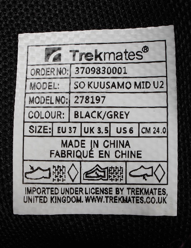 TREKMATES SO KUUSAMO MID U2 vaelluskengät, 37 - Naisten kengät - 10105414138 - 2