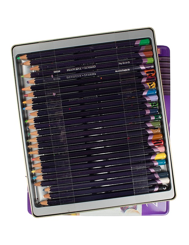 DERWENT Studio värikynät, 24 kpl - Askartelu - 10105414156 - 1