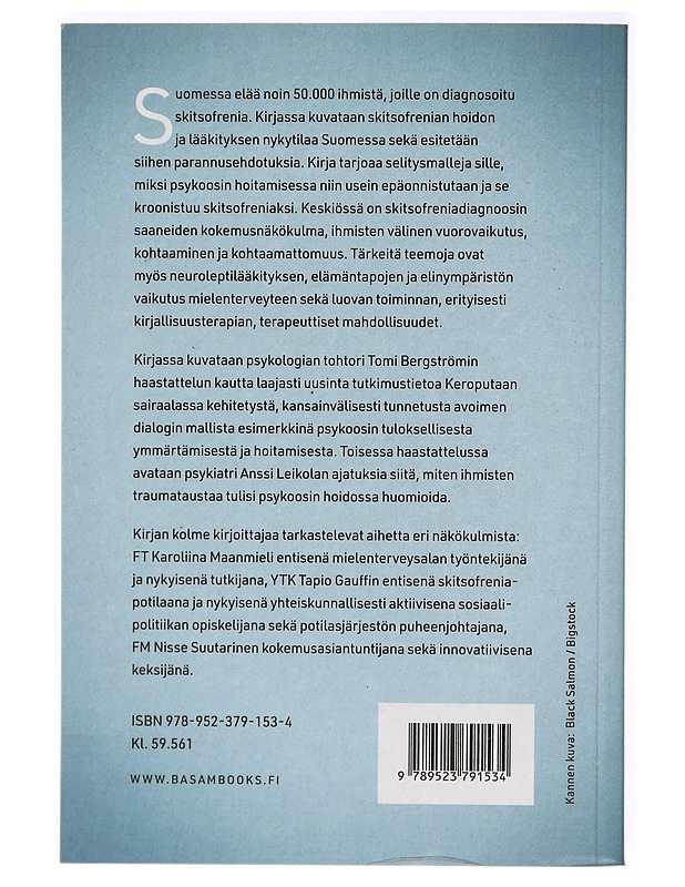 Skitsofrenia : onko diagnoosi totta? - Maanmieli, Karoliina - Tietokirjat ja oppaat - 10105414176 - 1