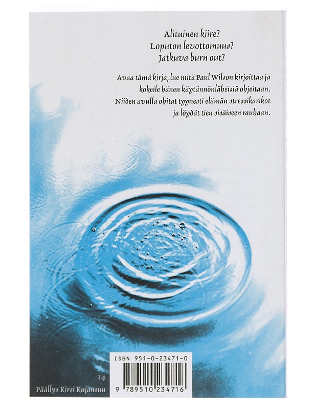 Pieni mielenrauhan kirja - Wilson, Paul - Tietokirjat ja oppaat - 10105414187 - 1