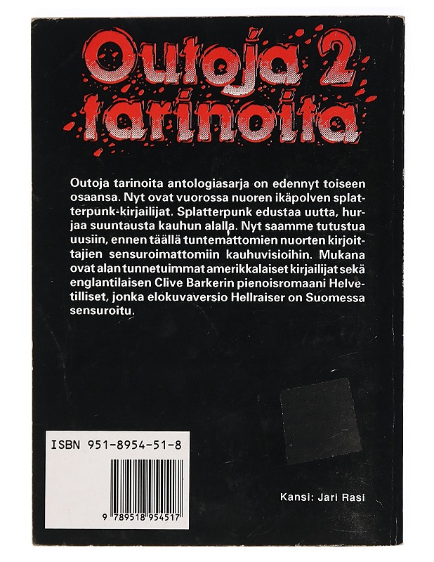 Outoja tarinoita 2 - Markku Sadelehto (toim.) - Romaanit ja novellit - 10105414200 - 1