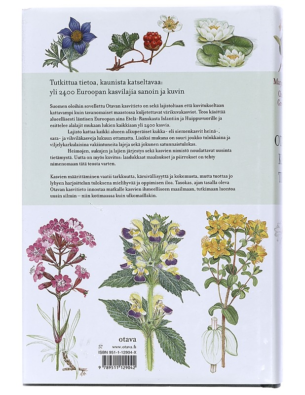Otavan kasvitieto : yli 2400 Euroopan kasvilajia - Blamey, Marjorie - Tietokirjat ja oppaat - 10105414211 - 1