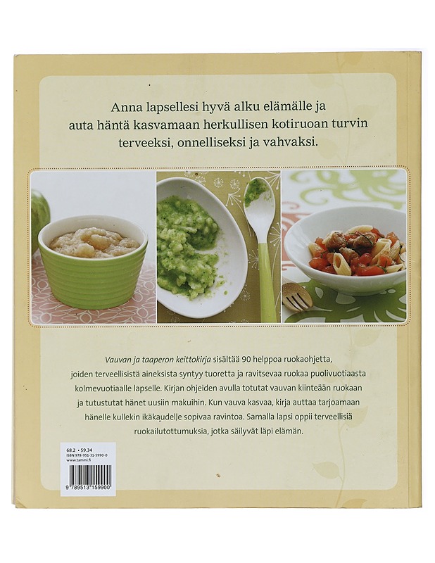 Vauvan ja taaperon keittokirja - Ansel, Karen - Ruokakirjat - 10105414215 - 1